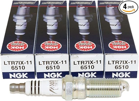 NGK 6510 LTR7IX-11 Iridium IX Spark Plug (4 Pack)